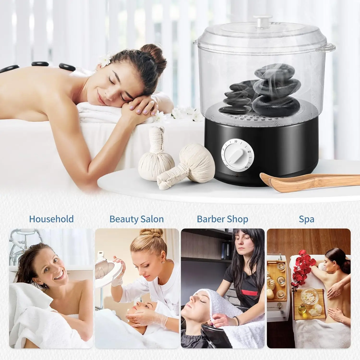 Barber Steamed Towels At Home Heated Towel Racks For Bathroom