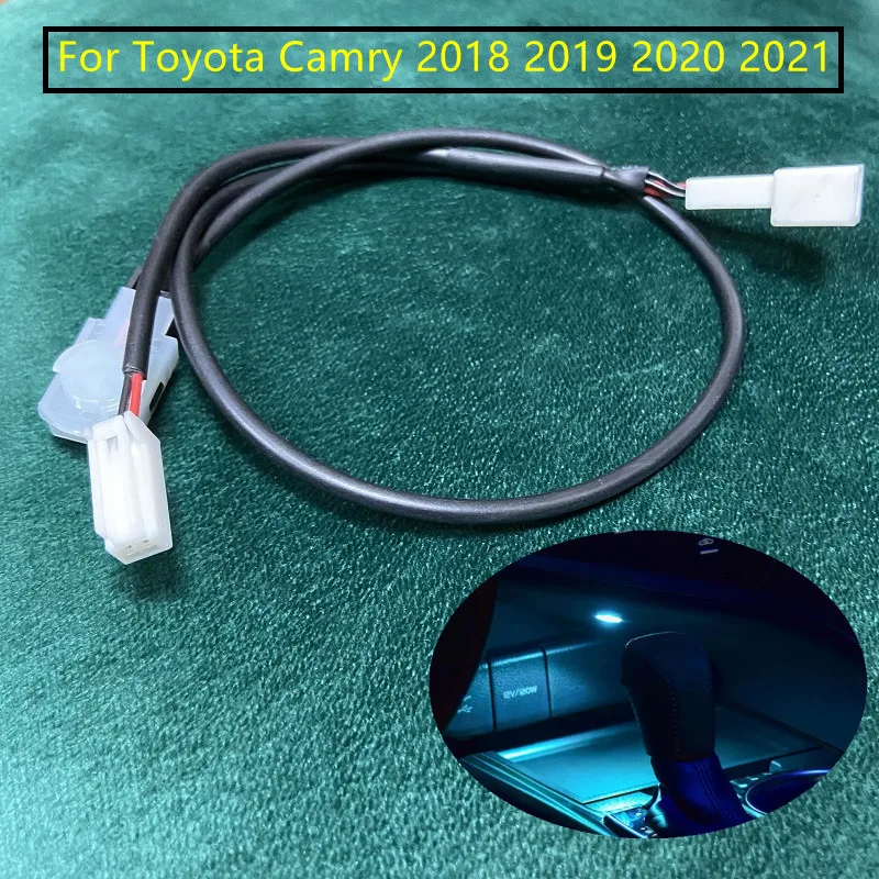 

For Toyota Camry 8TH XV70 2018 2019 2020 2021Refit Central Control Storage Atmosphere Light Storage Box Light Accessories