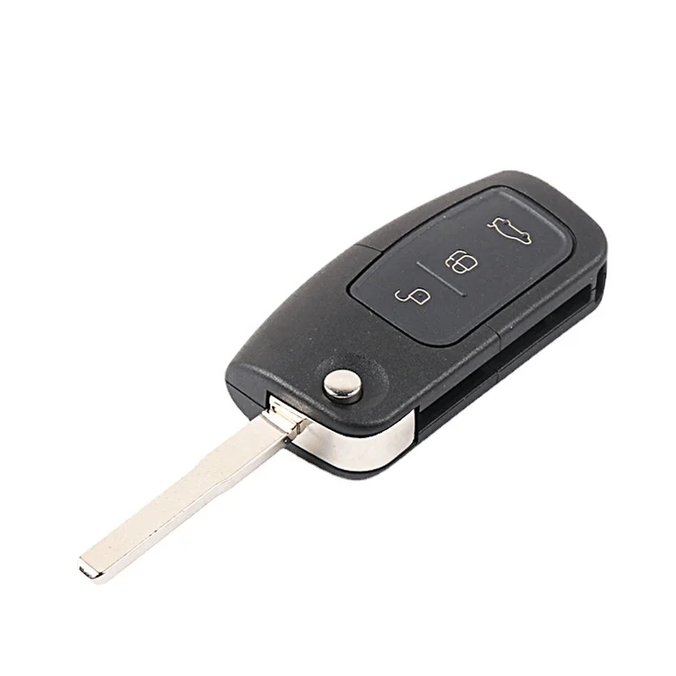 1Pc for Ford Focus Fiesta S-MAX folding remote control shell car chip key replacement shell