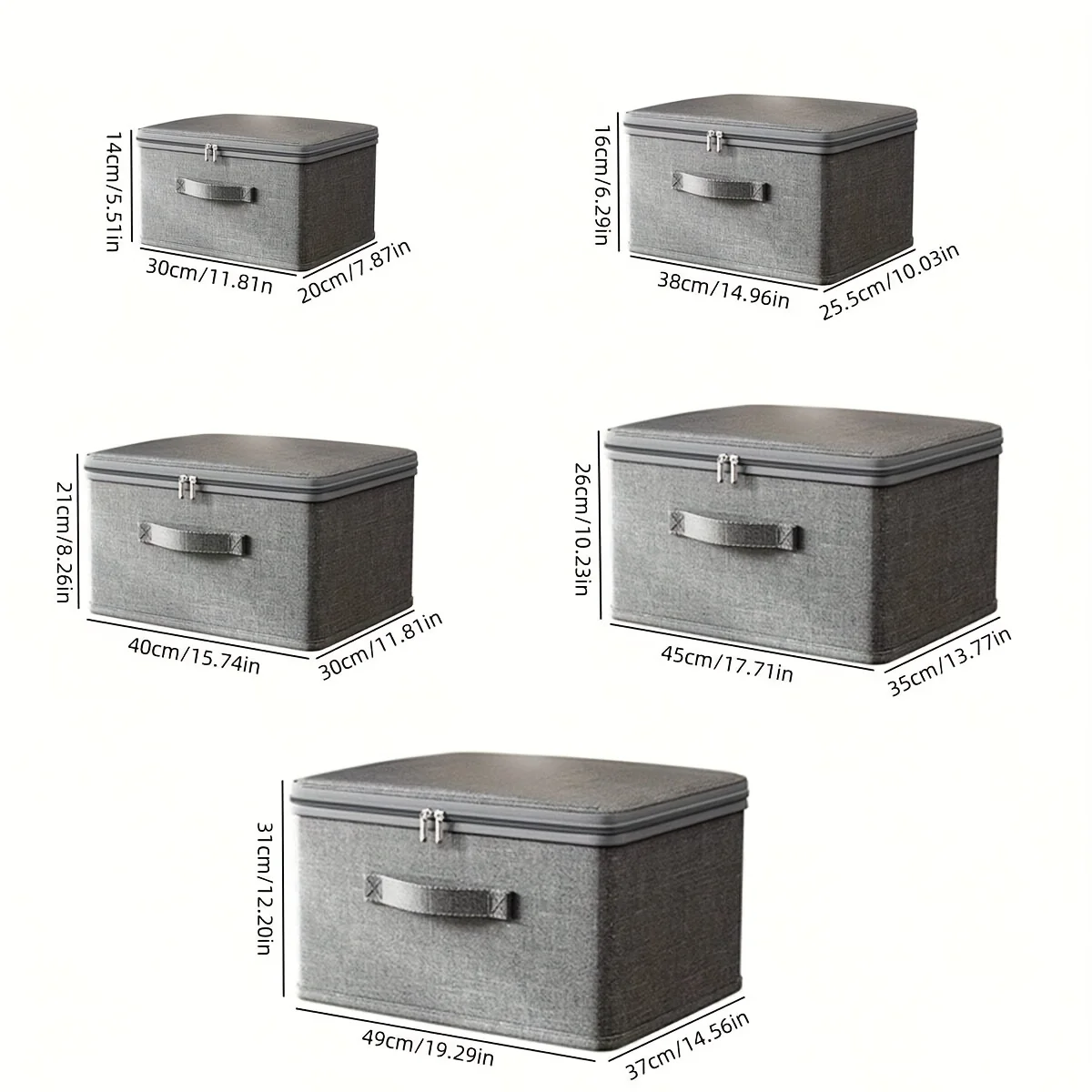 Foldable Bedroom Storage Organiser For Bedding Socks And Underwear_voghion.com