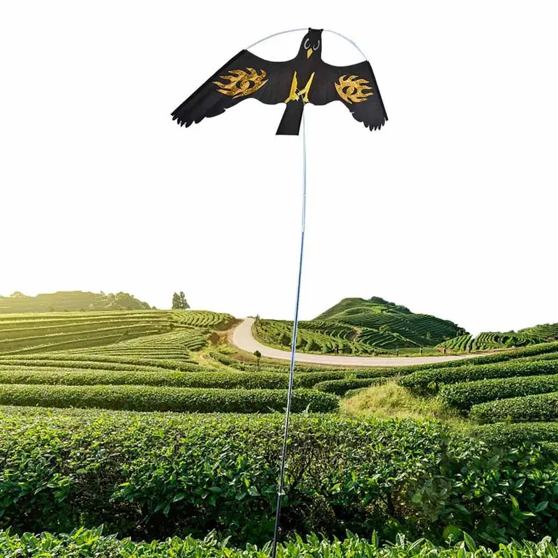 

Nylon Cloth Eagle Repellent Kite Bird Repellent Mosquito Repellent Kite Simulation Flight Drive Bird Kite For Courtyard Wind Far