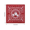 Breathable Headscarf Kerchiefs Creative Print Bandana for Adult N7YD 6
