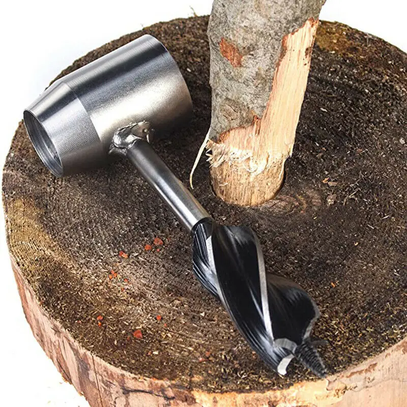 Bushcraft Survival Auger Wrench Outdoor Woodworking Tool For Camping