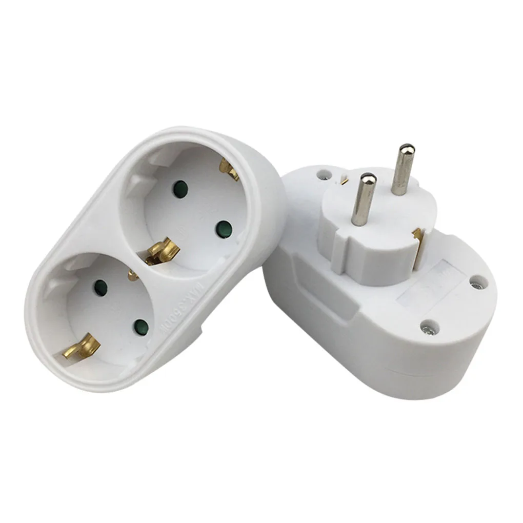 16A Portable Multifunctional Plug Wall Outlet Splitter Power Distribution Adapter Strip Socket Travel Accessories Parts