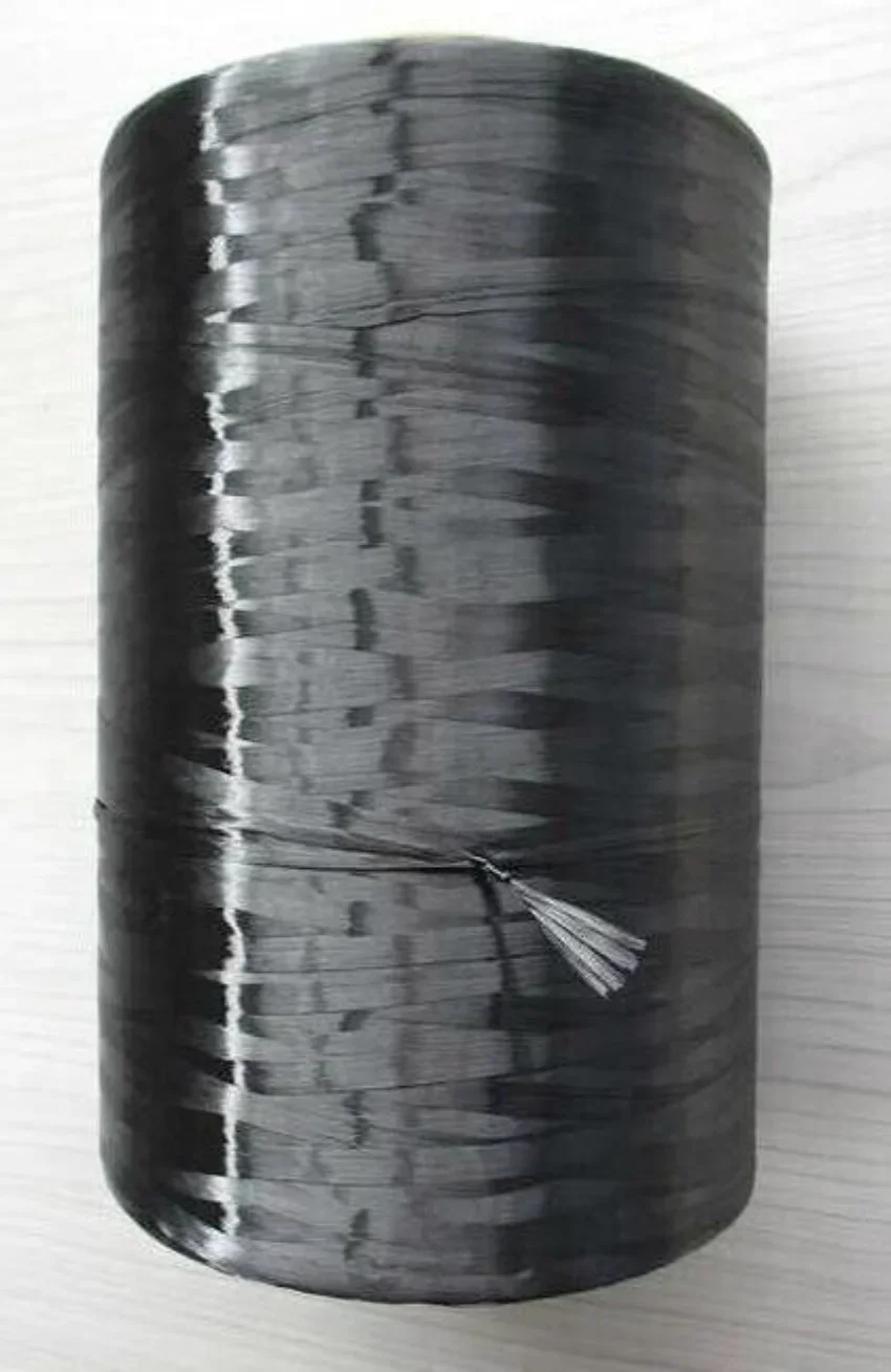 12K Carbon Fiber Fibre Tow Filament Yarn Thread Tape 4900MPa 200m Length