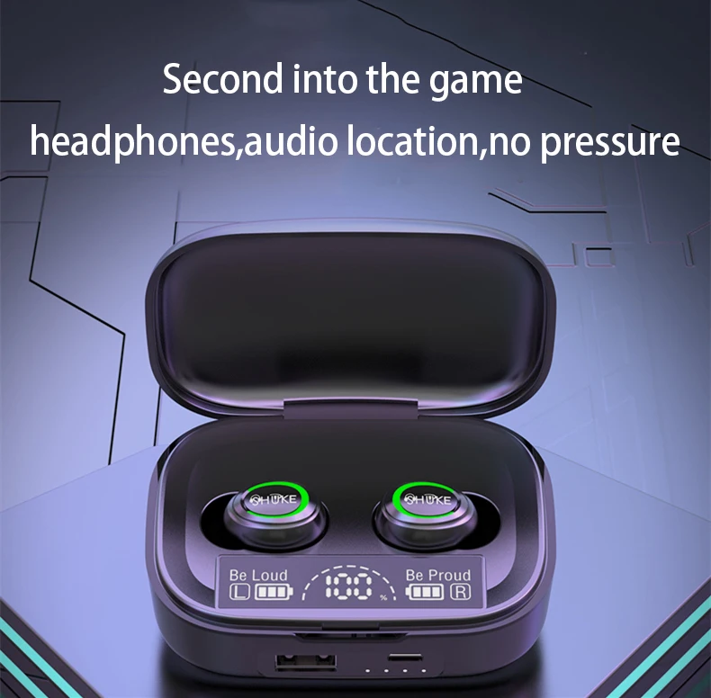 Bluetooth Wireless Headphones With Noise Reduction And Stereo Sound_voghion.com