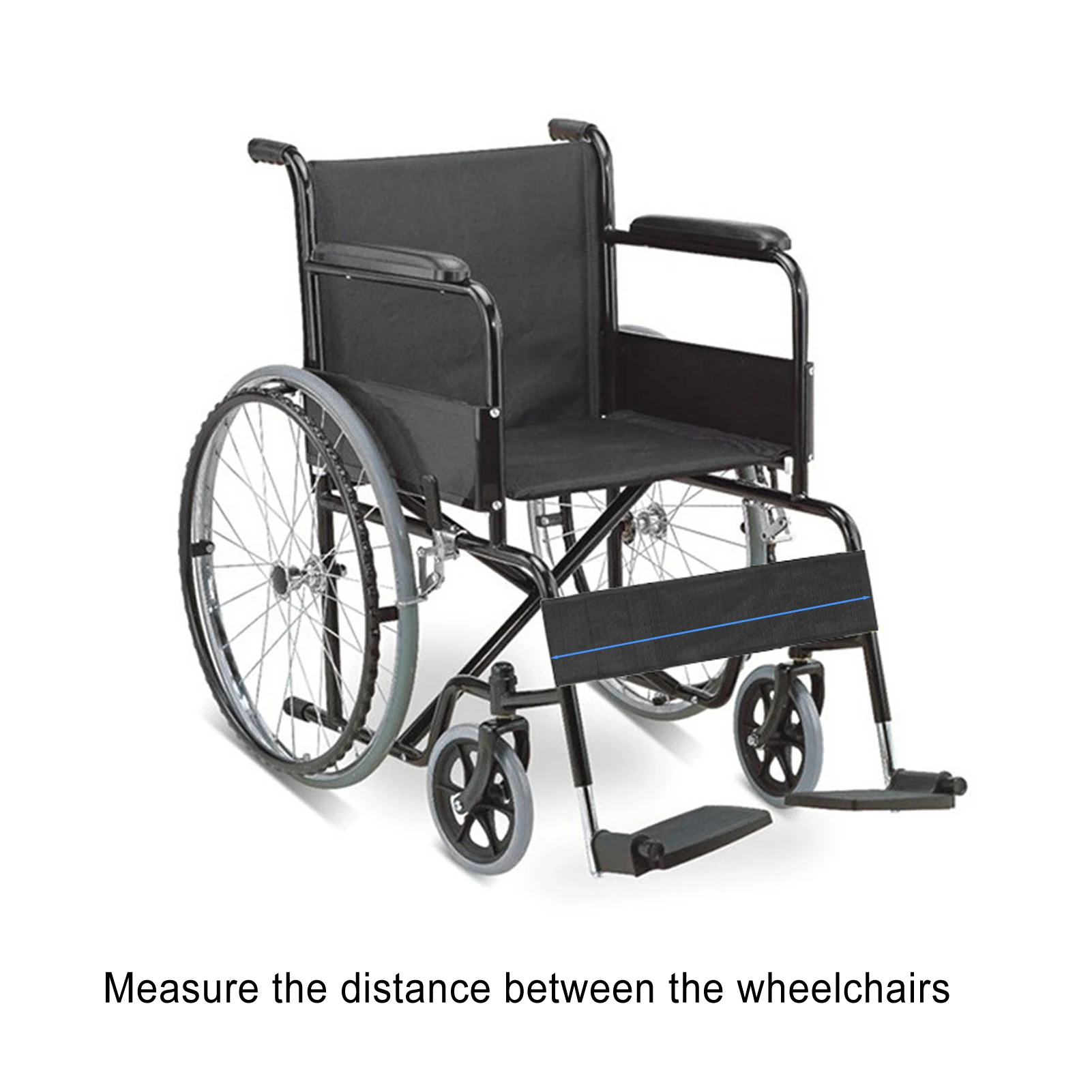 Adjustable Wheelchair Leg Calf Straps Oxford Cloth Band Prevent Falling Off Legs Feet Protection Belt for Patients Elderly