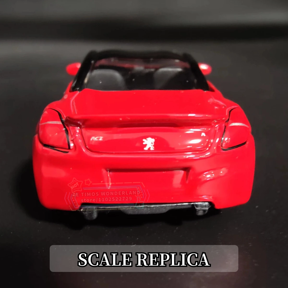 Peugeot rczレプリカミニカーモデル、ミニチュアアート、ダイ