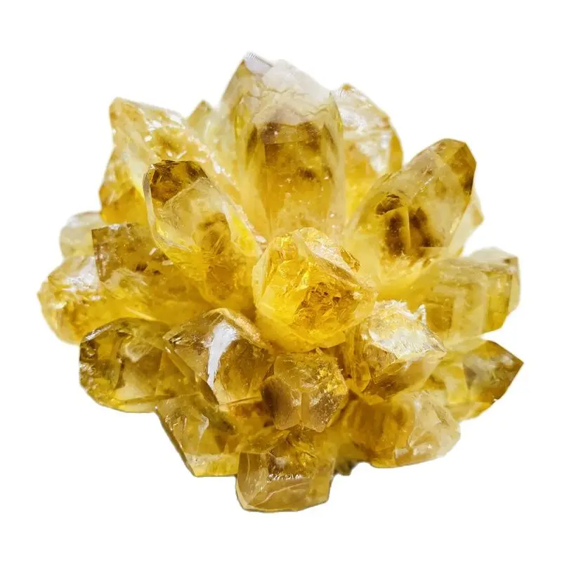 

Natural Citrine Cathedral Point Crystal Reiki Healing Halloween Decorations