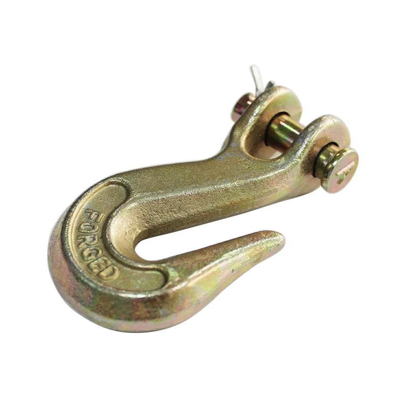 

Chain Grab Hook Pin Clevis Rigging Tow Transport Truck Trailer Grade 70 1/4"