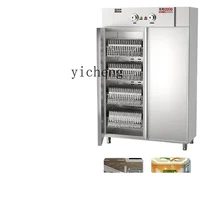 Tqh Hot Air Circulation Commercial Disinfection Cabinet Vertical Large Capacity Kindergarten Dinner Plate Double Door Cupboard 1