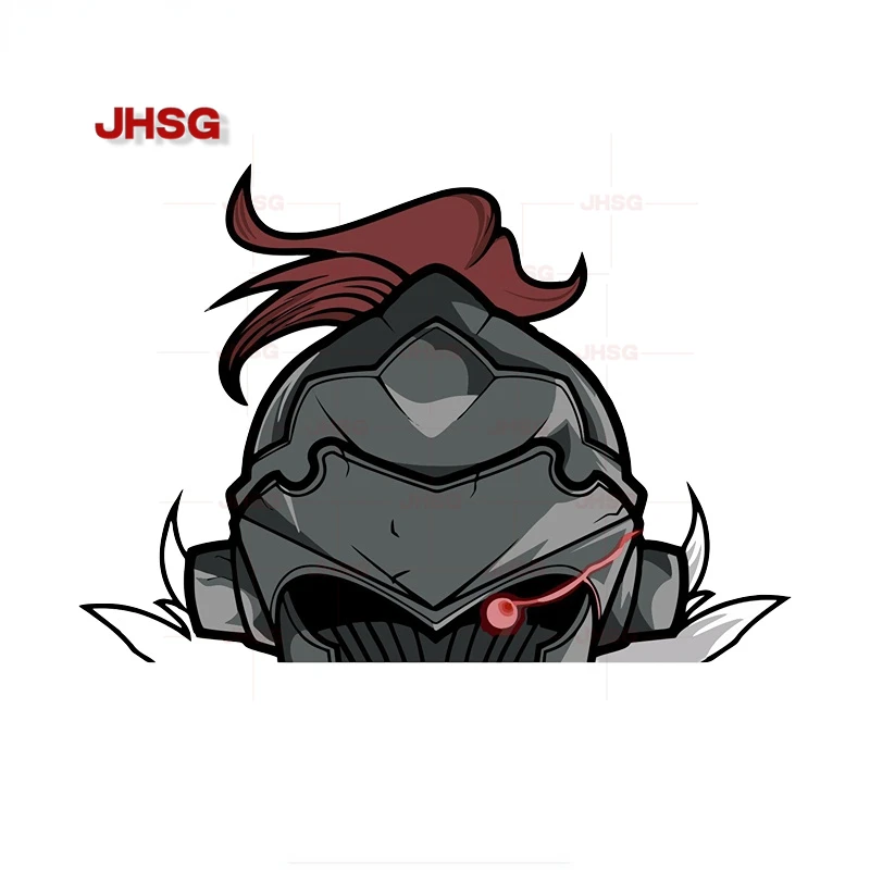

JHSG car stickers Goblin hunter peeping funny car stickers DIY motorcycle stickers anime decals waterproof and scratch-resistant