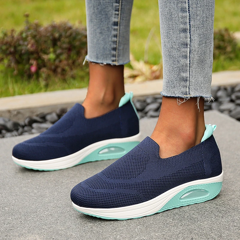 Vrouwen Sneakers Slip On Lente Zomer Demping Sport Schoenen Voor  Vrouwelijke Wijn Rode Comfortabele Vrouwen Loafers Flats|Platte  damesschoenen| - AliExpress