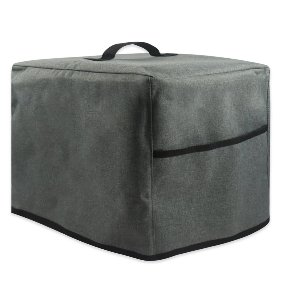 Kitchen Dust Cover Air Fryer Hood Air Fryer Dust Cover Handle Storage Pockets Reusable Waterproof Nylon Small Appliance Washable