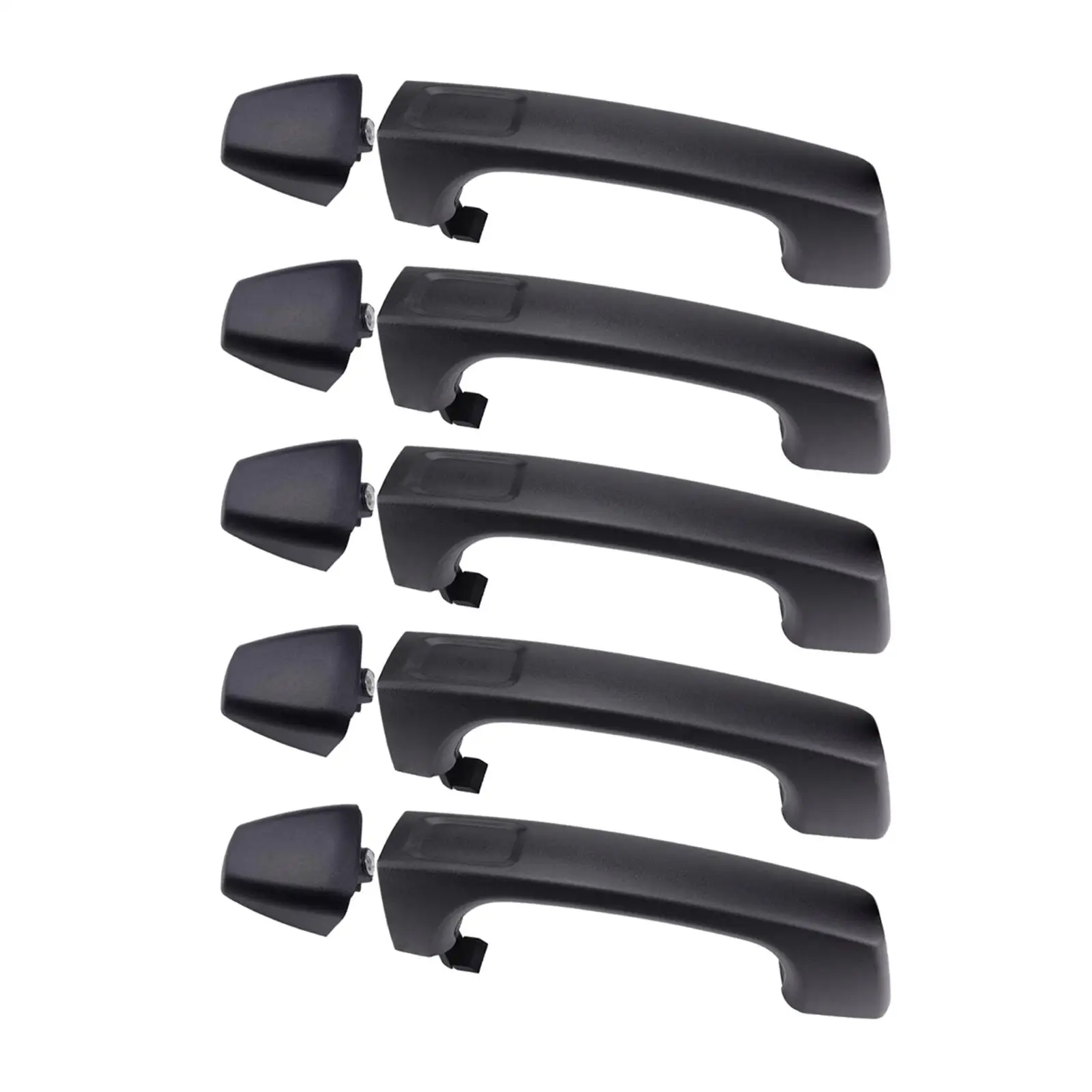 

5Pcs Door Handle Replaces Black High Performance 25957911 for Hummer H3