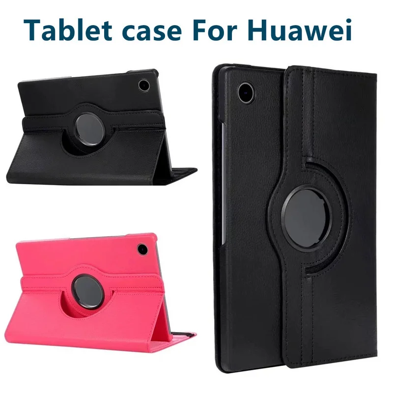 360 Rotating Case for Huawei MediaPad T5 10 M5 Lite 10.1 Stand Cover for  Huawei MatePad 11 10.4 Pro 10.8 T8 Funda+Film+Pen - AliExpress