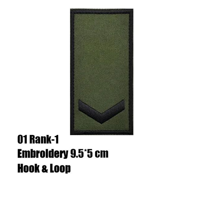 Description Picture 6 of itemIron sword Patches מדינת ישראל Sergeant Stripes Army Infrared Reflective IR Patches Military Uniform Shoulder Hook Tab Badges