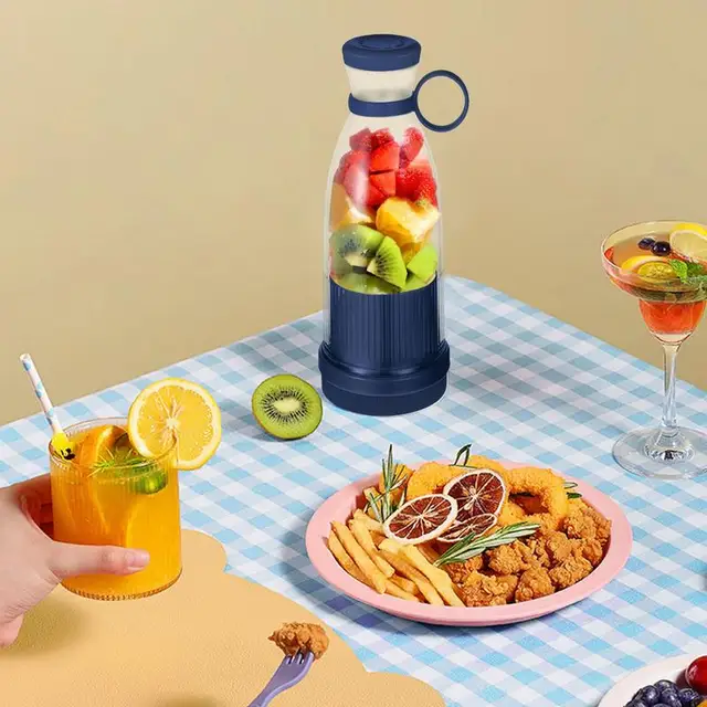 Hordozható Facsarói Turmixgép Háztartási Kézi Keverők Újratölthető Zöldségrétegek Blender Cups Konyhai Szerszám Utazási Konyha Otthon - Image 3