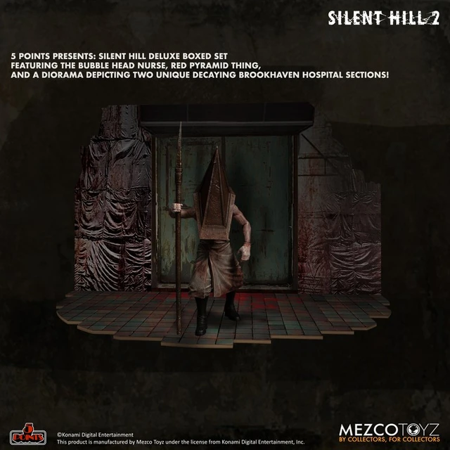 Figma Silent Hill 2 Triangle Head Red Pyramid Head SP055 Action Figure  Model Collect Boy Toys Figure - AliExpress