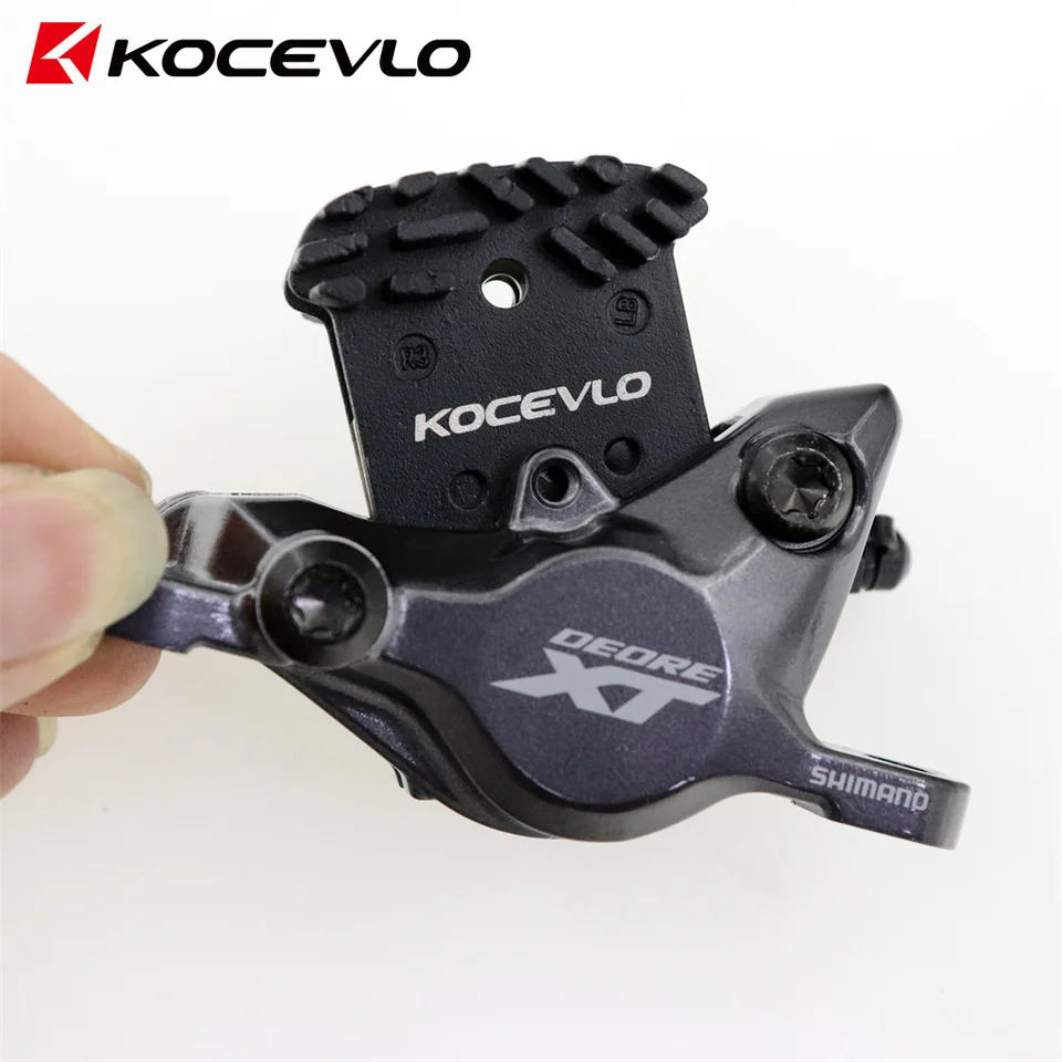 Plaquettes Frein Vélo Résine J05A Compatibles Shimano BR-M9000, M8000, M7000, M6100, Etc. - 2 Plaquettes