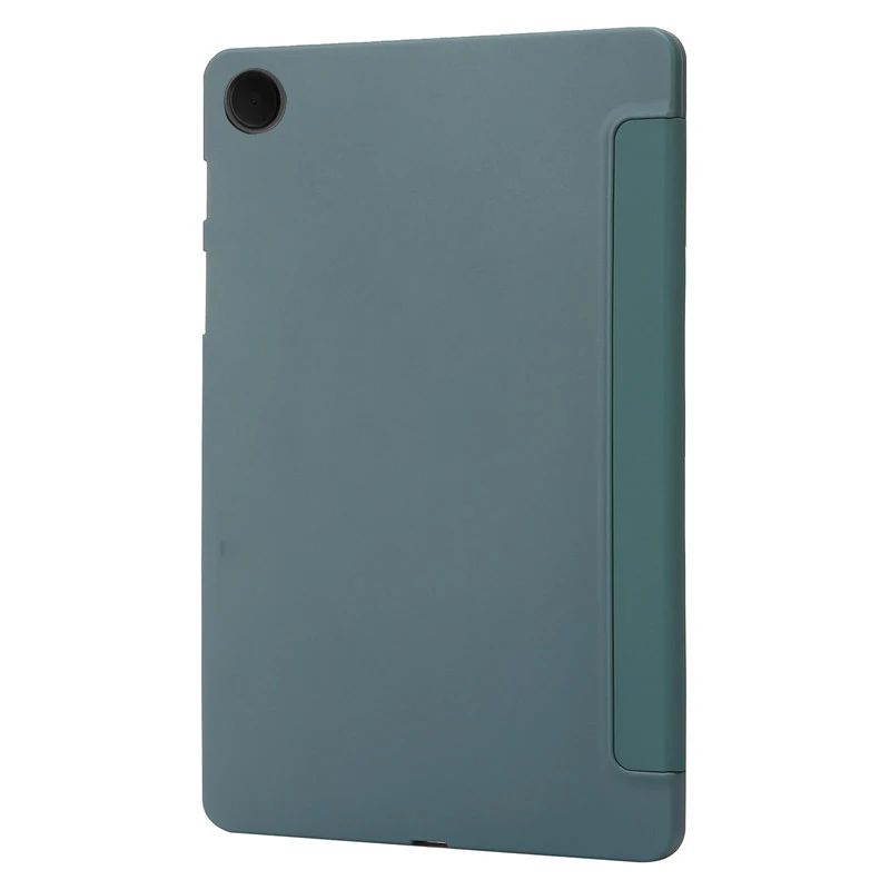 Premium PU Leather Tablet Case with Soft Silicone Back and Built-In Stand