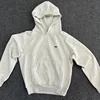 6PM Drill Plus Velvet Pullover Hooded Sweatshirt Embroidered Letters Hip-hop Men's Trendy Long Sweatpants Sports Suit Jacket 3