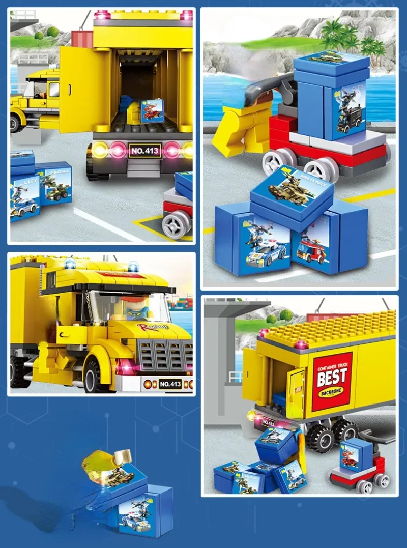 Stadt Serie Passagier Bus Baustein Doppel Decker Reise Bus Klassische Kreative Ziegel DIY Modell Spielzeug für Kind Geschenke – Detail 8