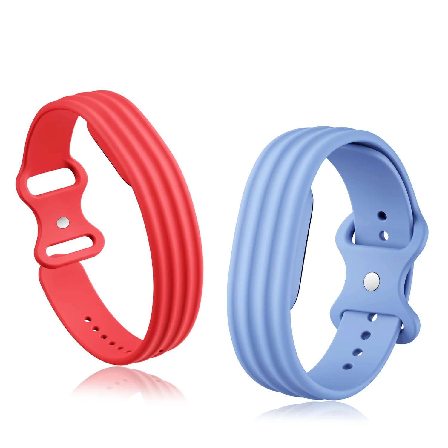 Sports Silicone Adjustable Watch Band - Fitness Tracker Bracelet Accessory