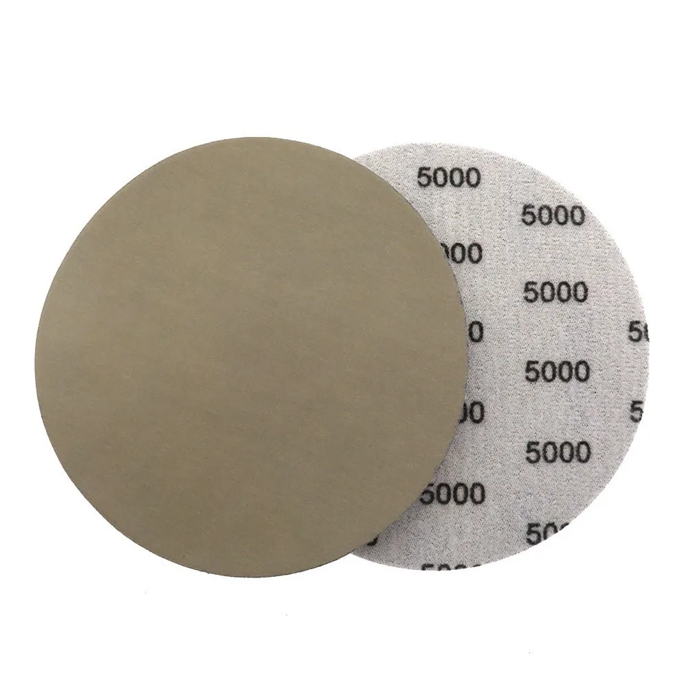 25pcs Wet Dry Sandpaper Assortment 1000/1500/2000/3000/5000 Grit Sander  Disc 5 Inch /125mm With Hook&Loop Sanding Pad For Wood - AliExpress