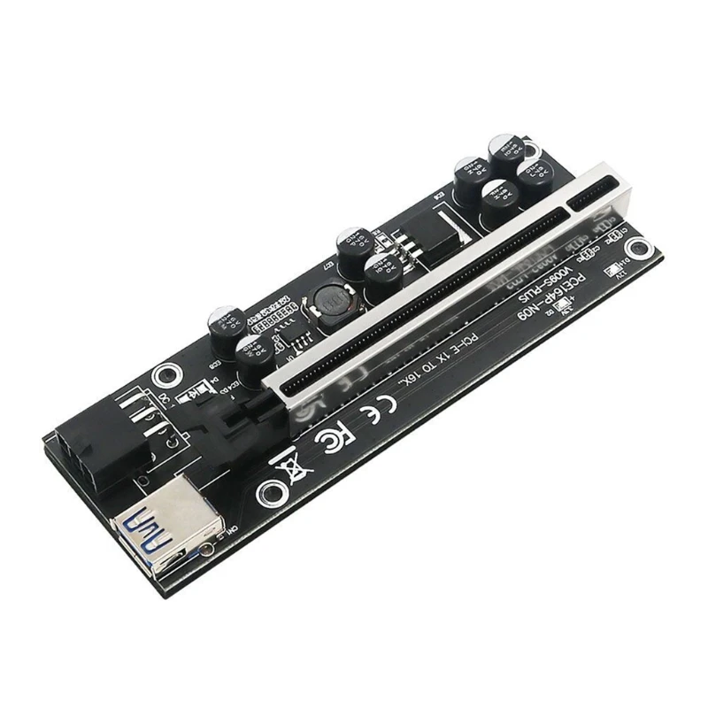 Usb3.0 어댑터 카드 PCI-E1X 16x PCI 그래픽 카드 확장 케이블 어댑터