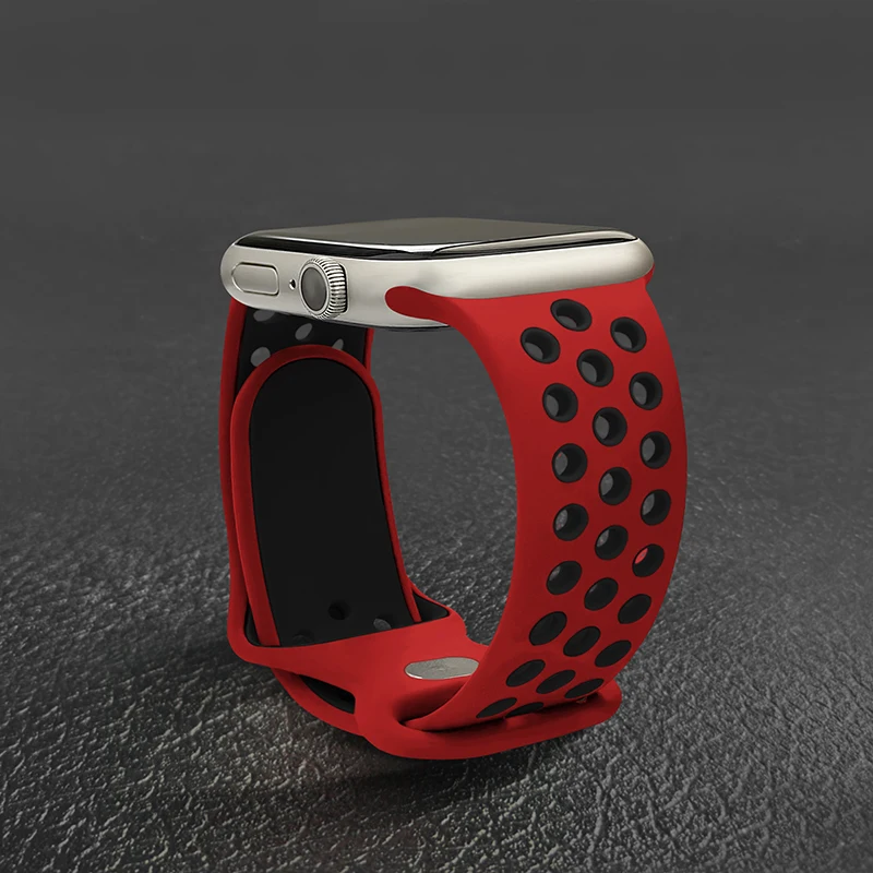 Premium Silicone Sports Watch Strap – Durable Rubber Band for Comfort and Style