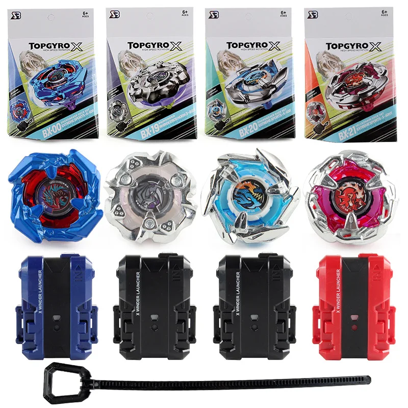 SB burst gyro X BX-19-20-21 BX combat gyro toy ruler launcher boxed.