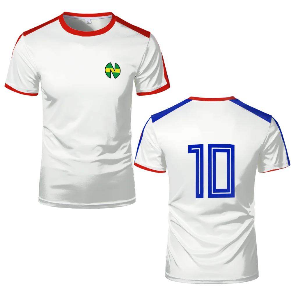 ATOM Schule Nansheng Olive und Benji Kits Fußball Jersey Animation Kapitän Männer T-shirt Hohe Qualität Casual Sport Kinder/Erwachsene Tops – Detail 11