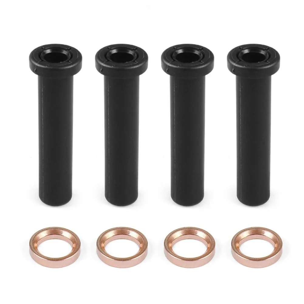 Front Suspension Control A-Arm Long Bushing With Spacers Compatible For Polaris Trail 250 5431596 5433066 5434551