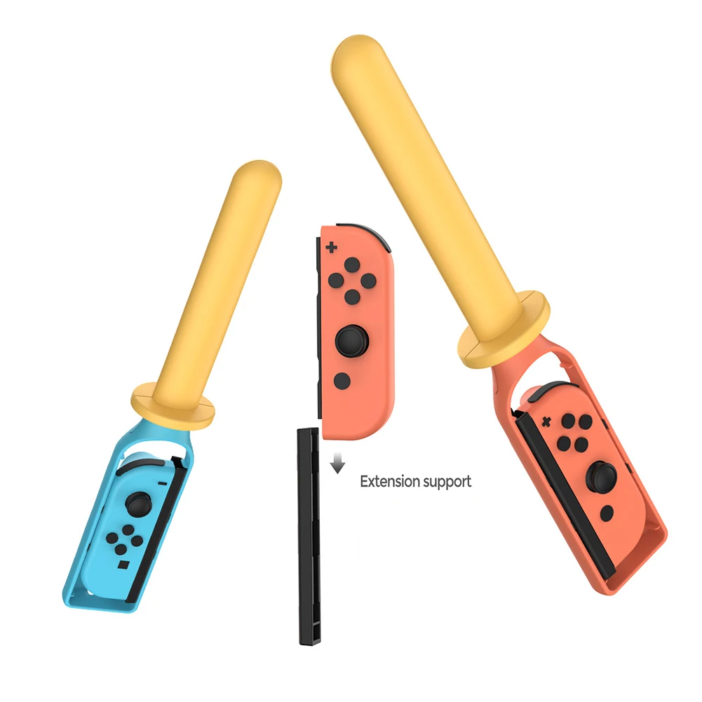 For Switch 2 2 Pack Joy-Con Attachment Detachable Handle Sword Accessory Sports Accessories for Nintendo Switch/OLED ﻿