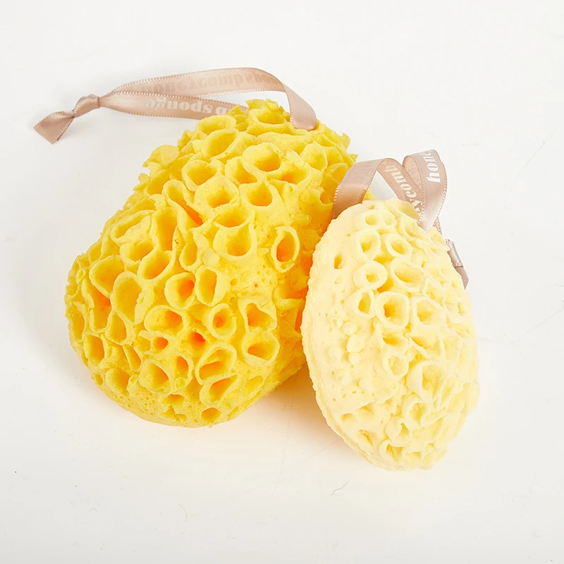 Natural Sea Wool Sponge Replacement Dead Skin Remover Cleaning Foam Washing Massager Pouf Shower Exfoliating Sponge Body exfoliating scrubber exfoliating shower scrubber bath sponge shower sponge