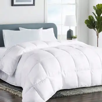 All Season Comforter - Fluffy Down Alternative Comforter - Quilted Duvet Insert Arm Luxury Hotel Comforter 1