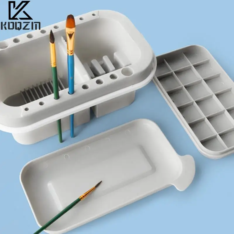 Brush Washing Bucket Multifunction Pen Barrel Brush Washer With Art