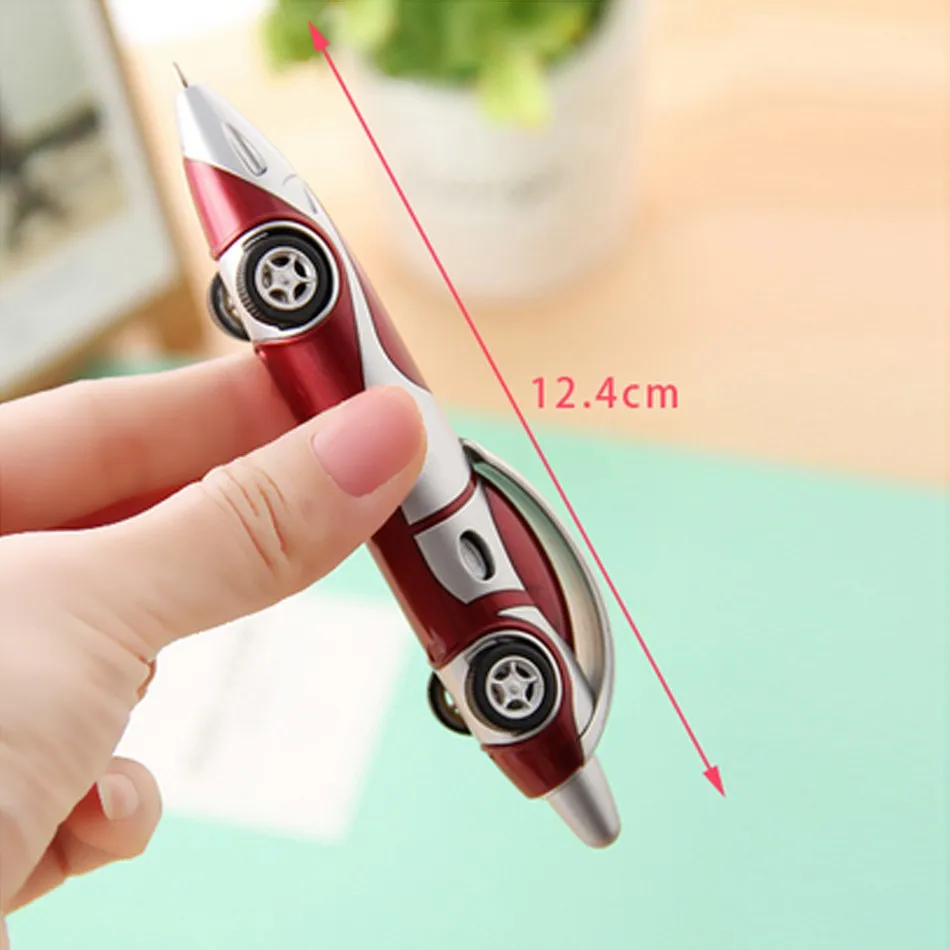 Funny Novelty Design Ballpoint Pen Racing Car Child Kids Toy Gift Shape  Office Child Kids Toy Drawing Toys