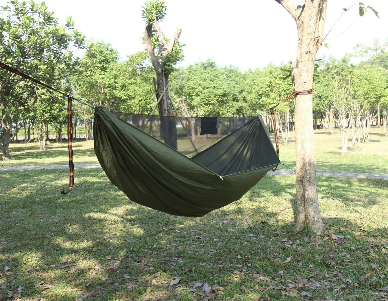 Hammock storage bag for camping, storage bag with mosquito net, for outdoor camping 3