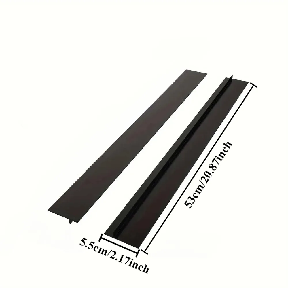 Silicone Gap Strip Kitchen Gas Stove Sealing Strip Kitchen Anti-Oil Anti-Stain Silicone Seal Insert Strip