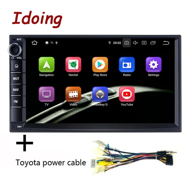 Idoing 7"PX6 Android 10 4G+64G 2Din Video Head Unit For Universal Car ...