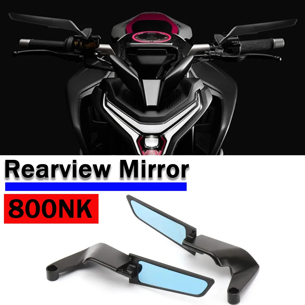 

800NK Motorcycle Rearview Mirror For CFMOTO 800 NK NK800 2023 2024 Adjustable Invisible Mirror Rotatable Side Winglet Mirrors