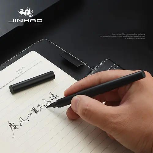 Jinhao 35 All Metal Fountain Pen EF Superfine Nib Smooth Writing,Calligraphy Practice,Essential Business Office Use Stationery - Image 6