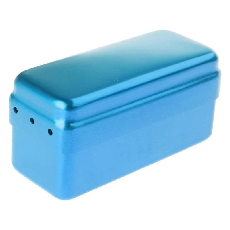Y4ND Autoclavable Dental Bur Block 72 홀 연마 도구 용 실용 치과 주최자 Needle Bur Storage
