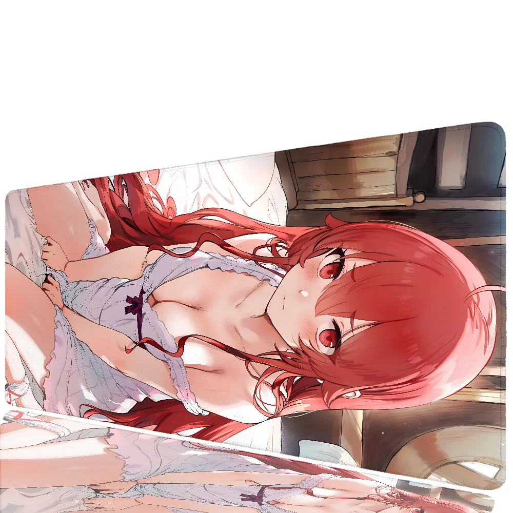 1pc Anime Mushoku Tensei Mouse Mat Desk Mat With Pad Gaming Accessories Prime Gaming XXL Keyboard Pad Padding Mat 6