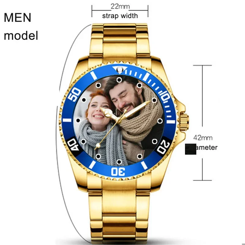 Custom watch Personality Creative Design Customers Photos Printing Customize Watch Customization Print OEM Great Gift Watches