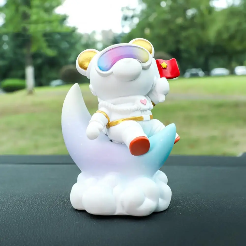 곰 조각 크리 에이 티브 충격 방지 괜 찮 아 요 솜씨 사랑 스럽다 우주 비행사 곰 장난감 곰 동상 집에 대 한