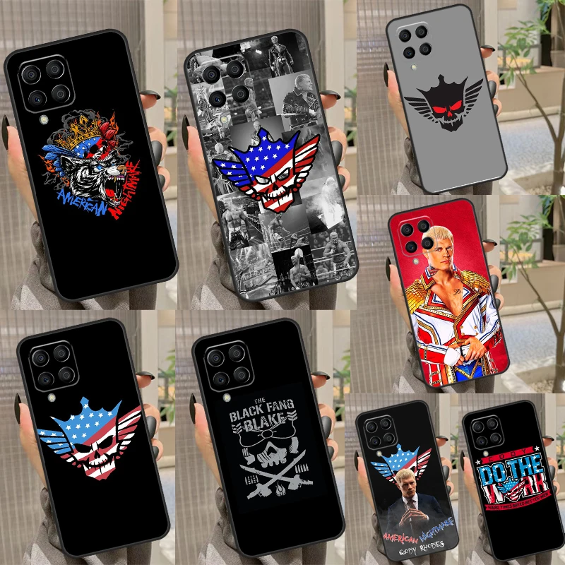 Custodia Cody Rhodes Per Samsung Galaxy M53 M33 M23 M13 M14 M34 M54 M12 M22 M32 M52 M11 M51 M30S M31S Cover