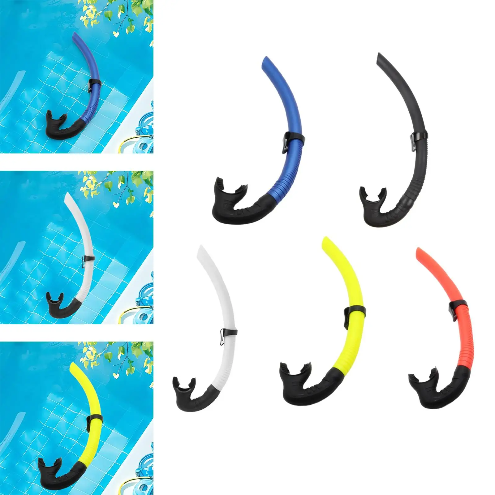 Scuba Diving Snorkel Water Sports Snorkeling PVC Supplies Snorkeling Snorkel